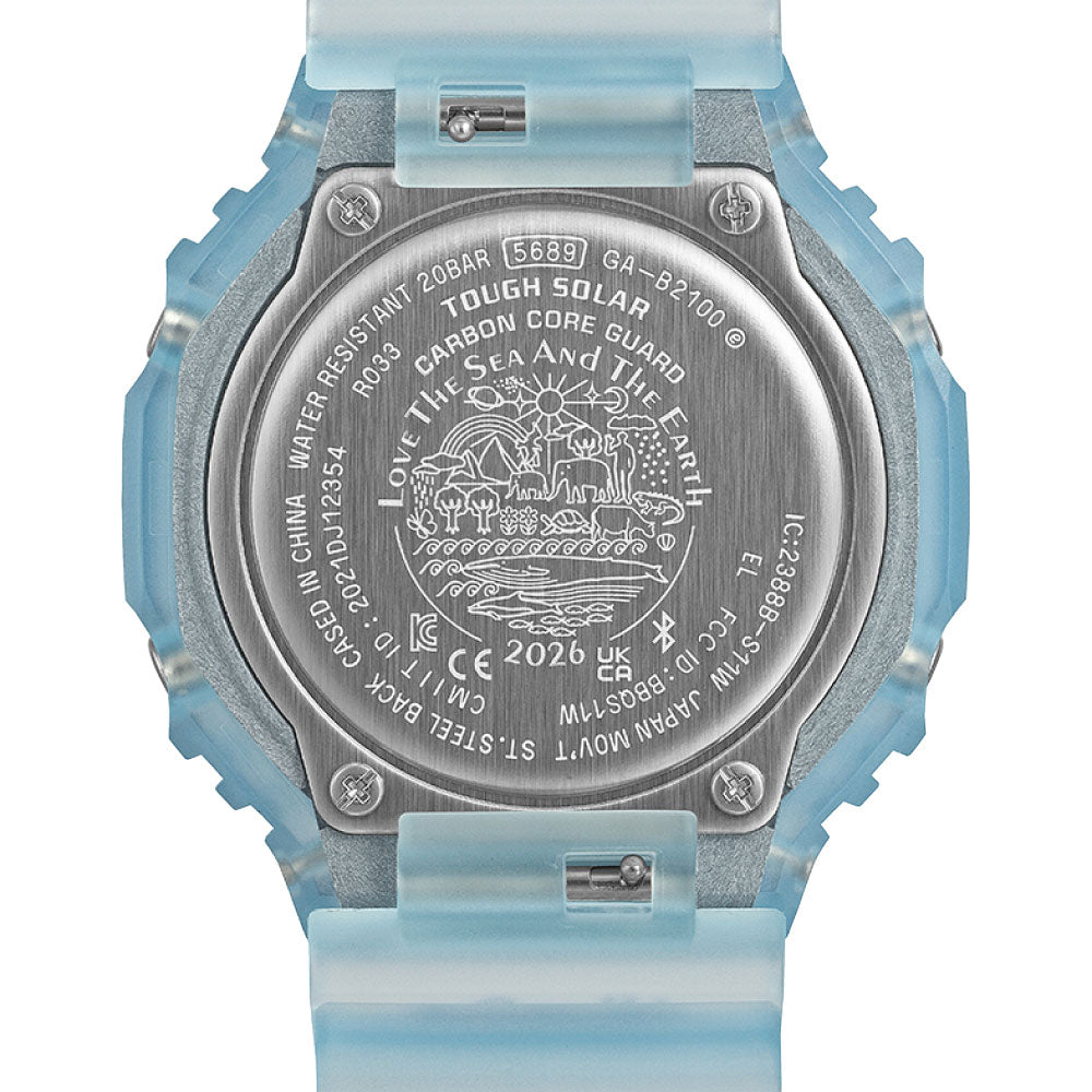 ＜2026年6月12日発売＞G-SHOCK 「Love The Sea And The Earth」 GA-B2100KB-2AJR イルクジ 2026 ジーショック gショック カシオ 腕時計 メンズ