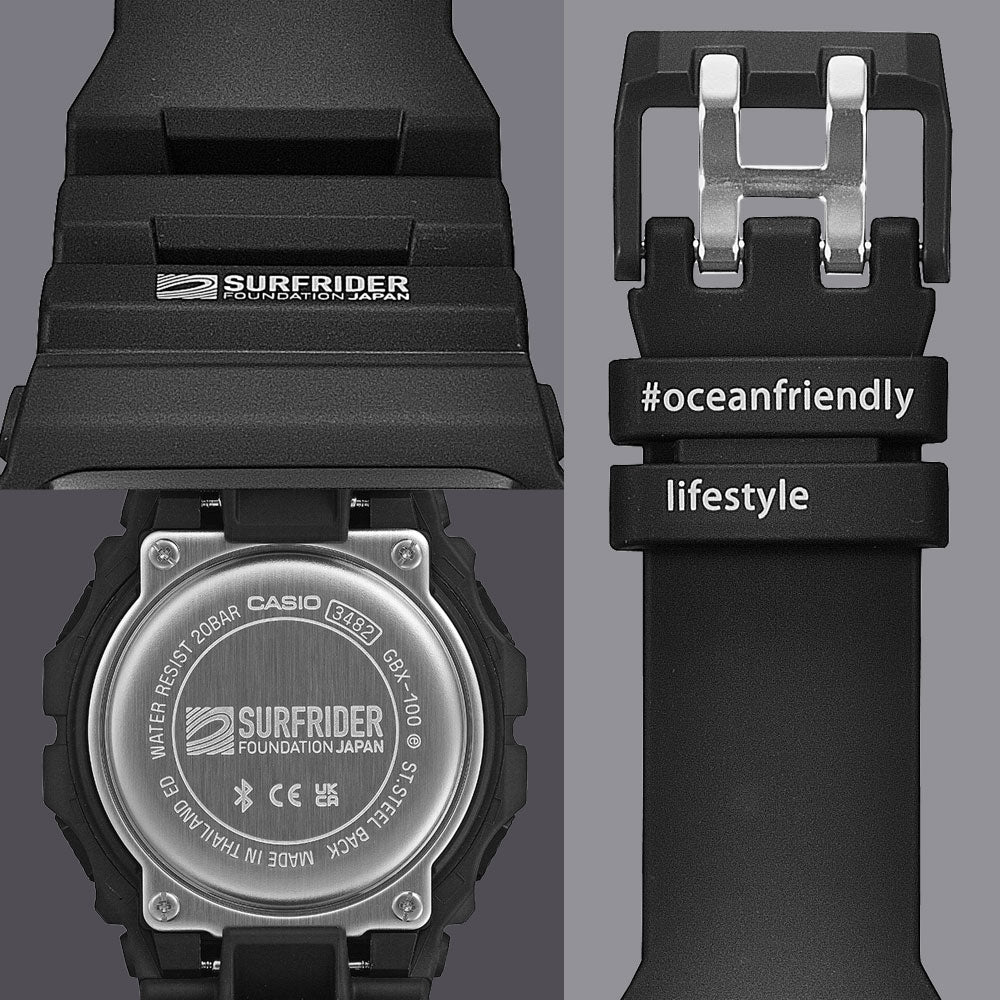 G-SHOCK G-LIDE GBX-100SFJ-1JR SURFRIDER FOUNDATION JAPAN コラボレーションモデル ジーショック gショック カシオ 腕時計 メンズ