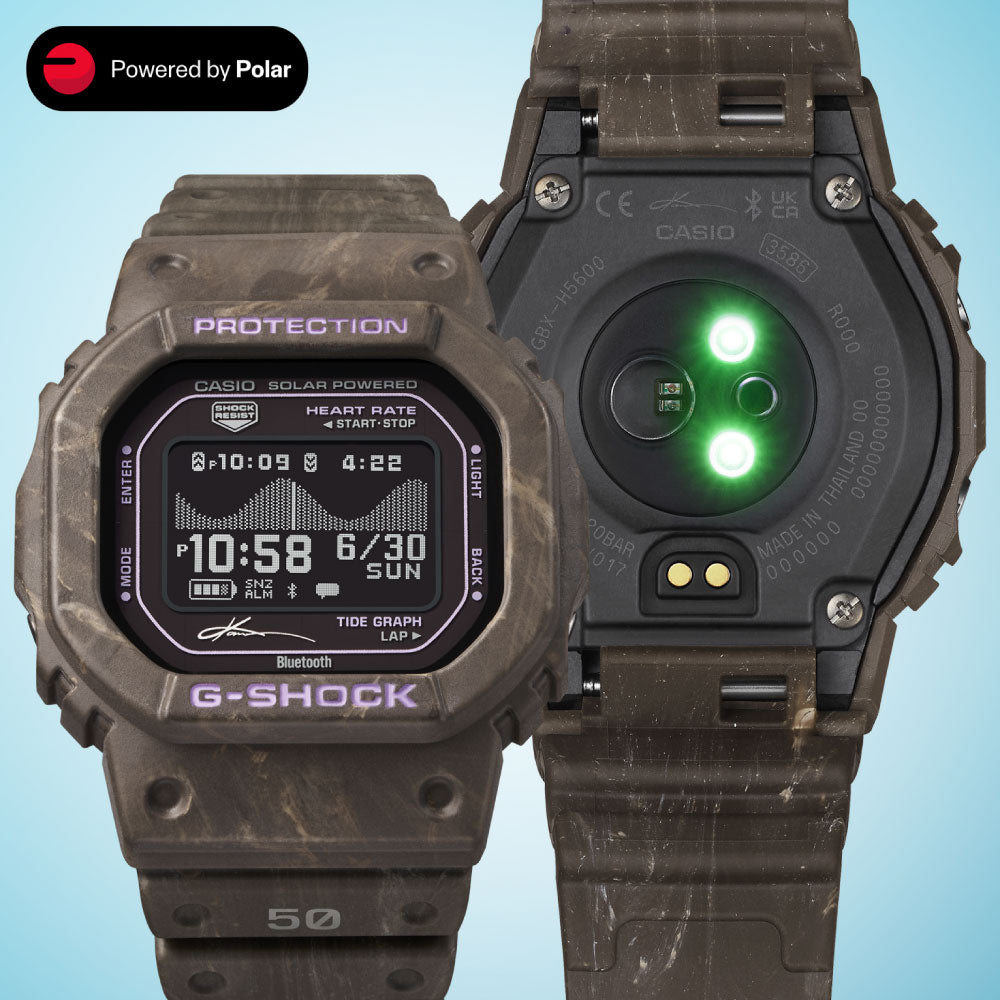 ＜2026年7月17日発売＞G-SHOCK G-LIDE GBX-H5600 Series KANOA IGARASHI SIGNATURE MODEL GBX-H5600KI-5JR
