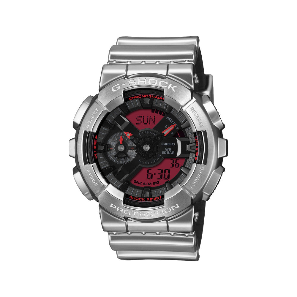 G-SHOCK ANALOG-DIGITAL 110 SERIES GM-110YRA-8AJF FINE METALLIC SERIES ジーショック gショック CASIO カシオ 腕時計 メンズ