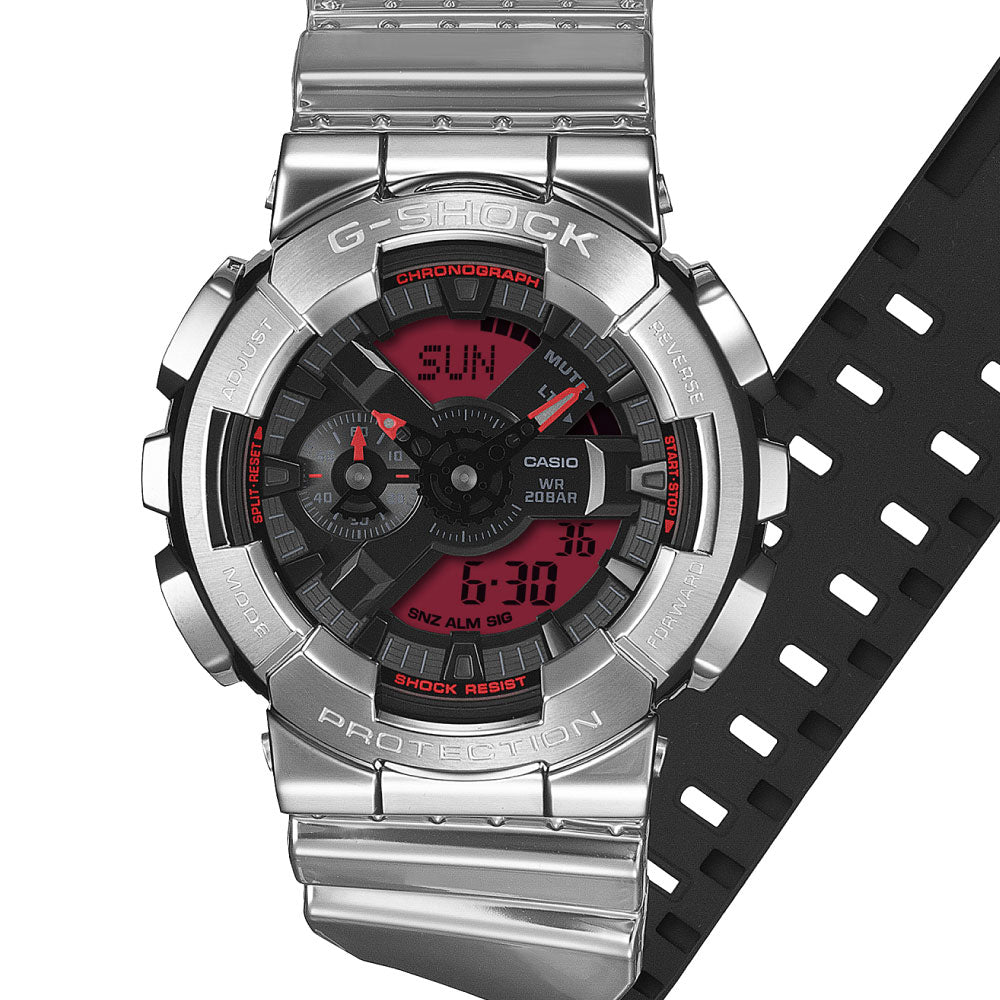 G-SHOCK ANALOG-DIGITAL 110 SERIES GM-110YRA-8AJF FINE METALLIC SERIES ジーショック gショック CASIO カシオ 腕時計 メンズ