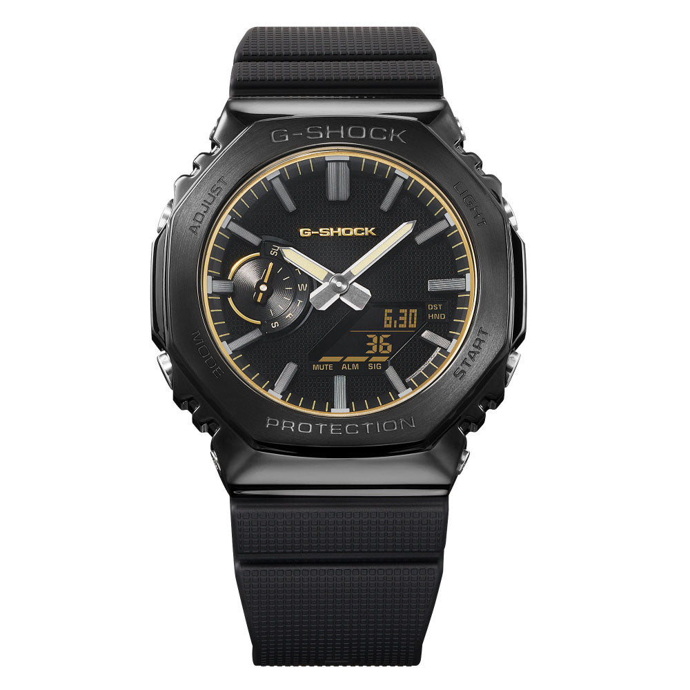 ＜2026年6月19日発売＞ G-SHOCK LUXE BLACK GM-2100LXB-1A9JF ジーショック gショック カシオ 腕時計 メンズ