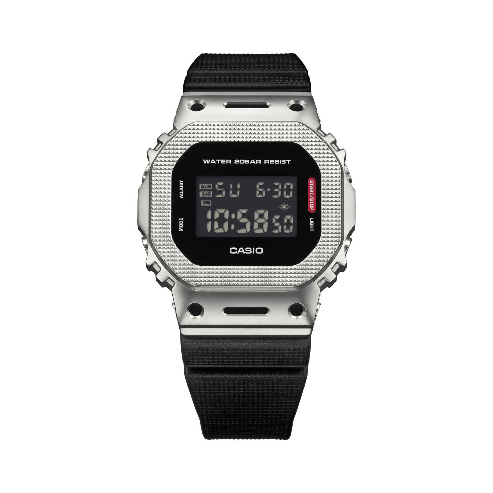 ＜2025年11月21日発売＞G-SHOCK DIGITAL 5600 SERIES GM-5600M-1JF MODERN INDUSTRIAL ジーショック カシオ 腕時計 メンズ 限定モデル