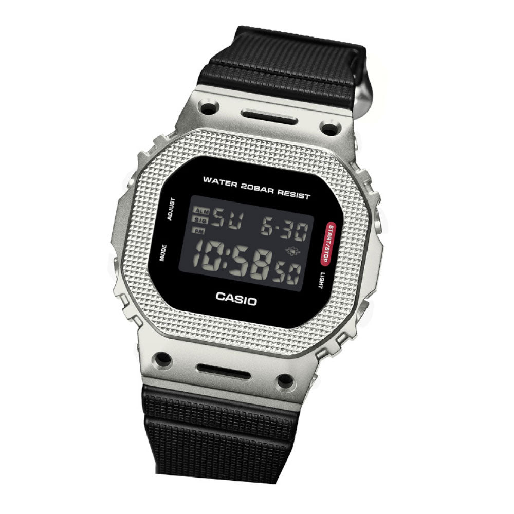 ＜2025年11月21日発売＞G-SHOCK DIGITAL 5600 SERIES GM-5600M-1JF MODERN INDUSTRIAL ジーショック カシオ 腕時計 メンズ 限定モデル