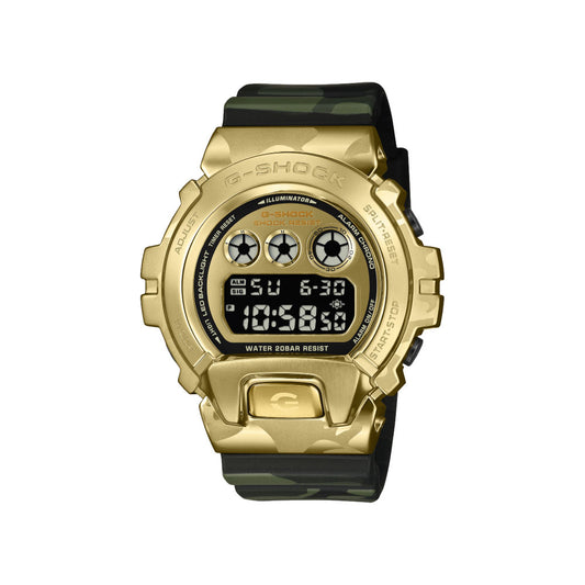 ＜2026年6月19日発売＞G-SHOCK CAMO & GOLD GM-6900CMG-3JF ジーショック gショック カシオ 腕時計 メンズ