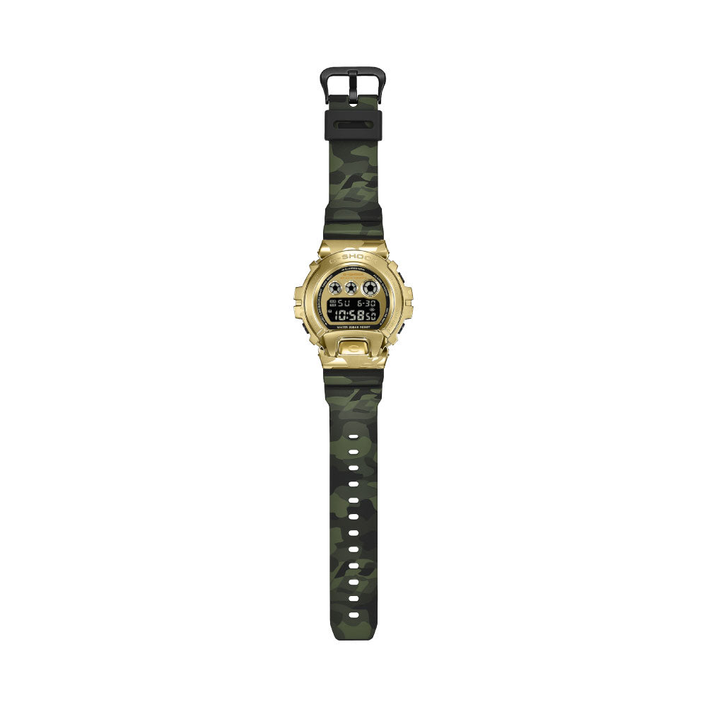 ＜2026年6月19日発売＞G-SHOCK CAMO & GOLD GM-6900CMG-3JF ジーショック gショック カシオ 腕時計 メンズ