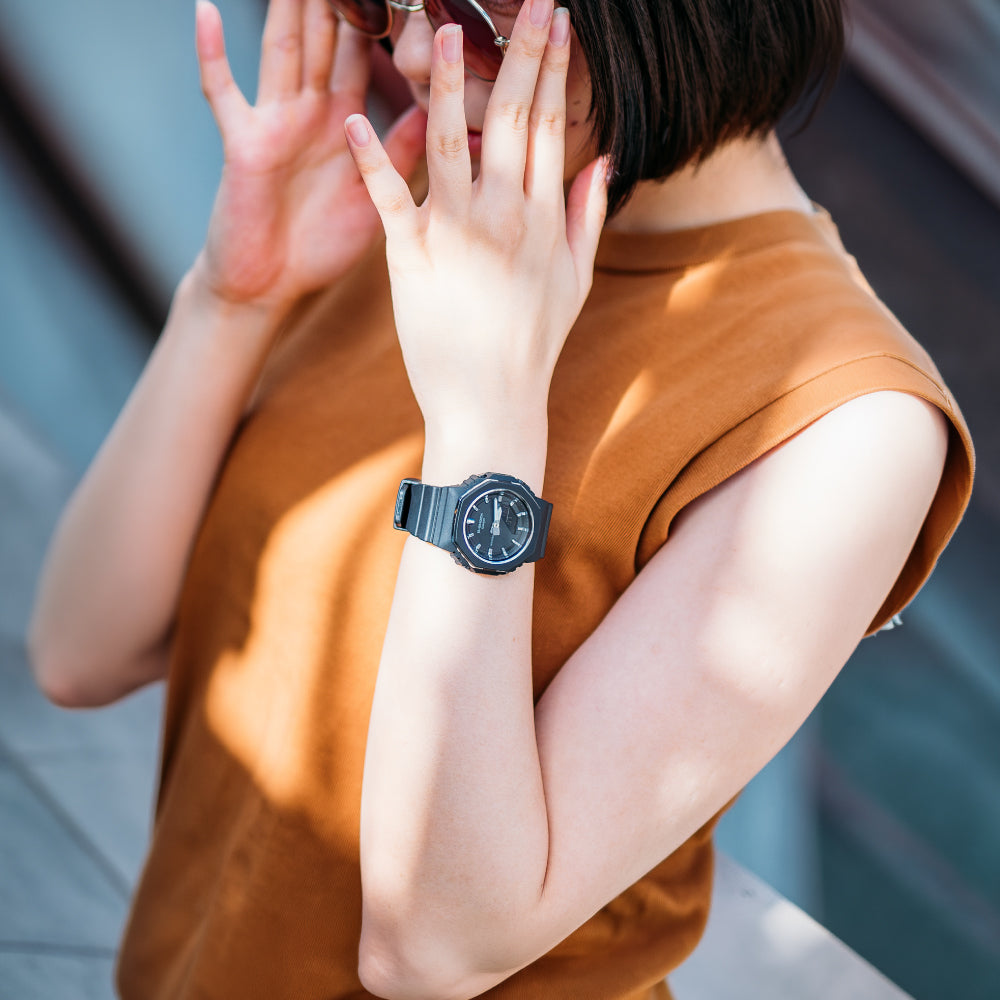 G-SHOCK ANALOG-DIGITAL WOMEN GMA-P2110-1AJF Casio G-Shock Women's Watch