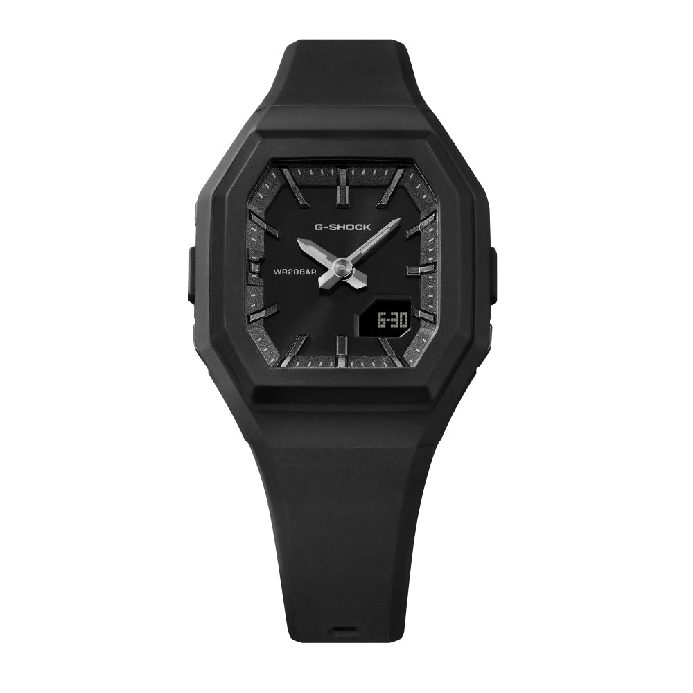 ＜2026年10月9日発売＞G-SHOCK ANALOG-DIGITAL WOMEN GMA-S160-1BJF NEWライン角型モデル ジーショック 腕時計 レディース