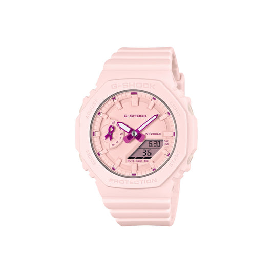 ＜2026年10月9日発売＞G-SHOCK ANALOG-DIGITAL WOMEN Pink Ribbon 2026 GMA-S2100PR-4AJR 限定モデル ジーショック 腕時計 レディース ピンクリボン