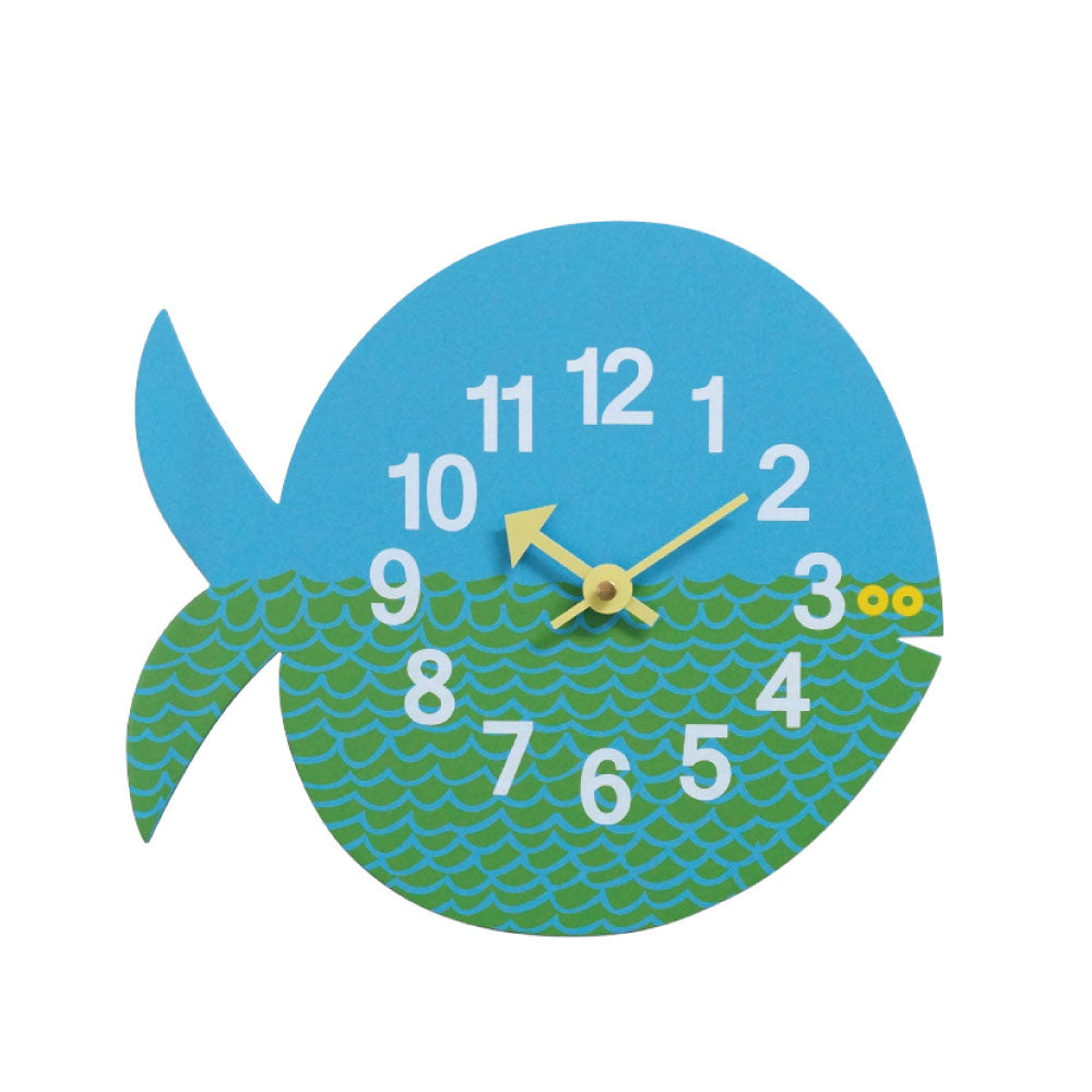 George Nelson Zoo Timer Clock Fish GN902 ジョージネルソン 壁掛け時計