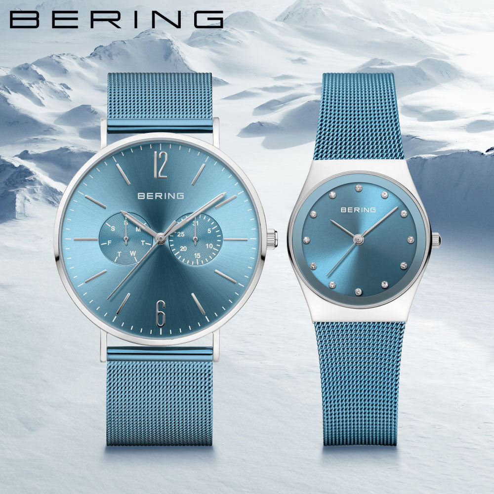 BERING Arctic Blue Pair Collection 14240-809-j 12927-308 ベーリング ペアウォッチ ベーリング 時計