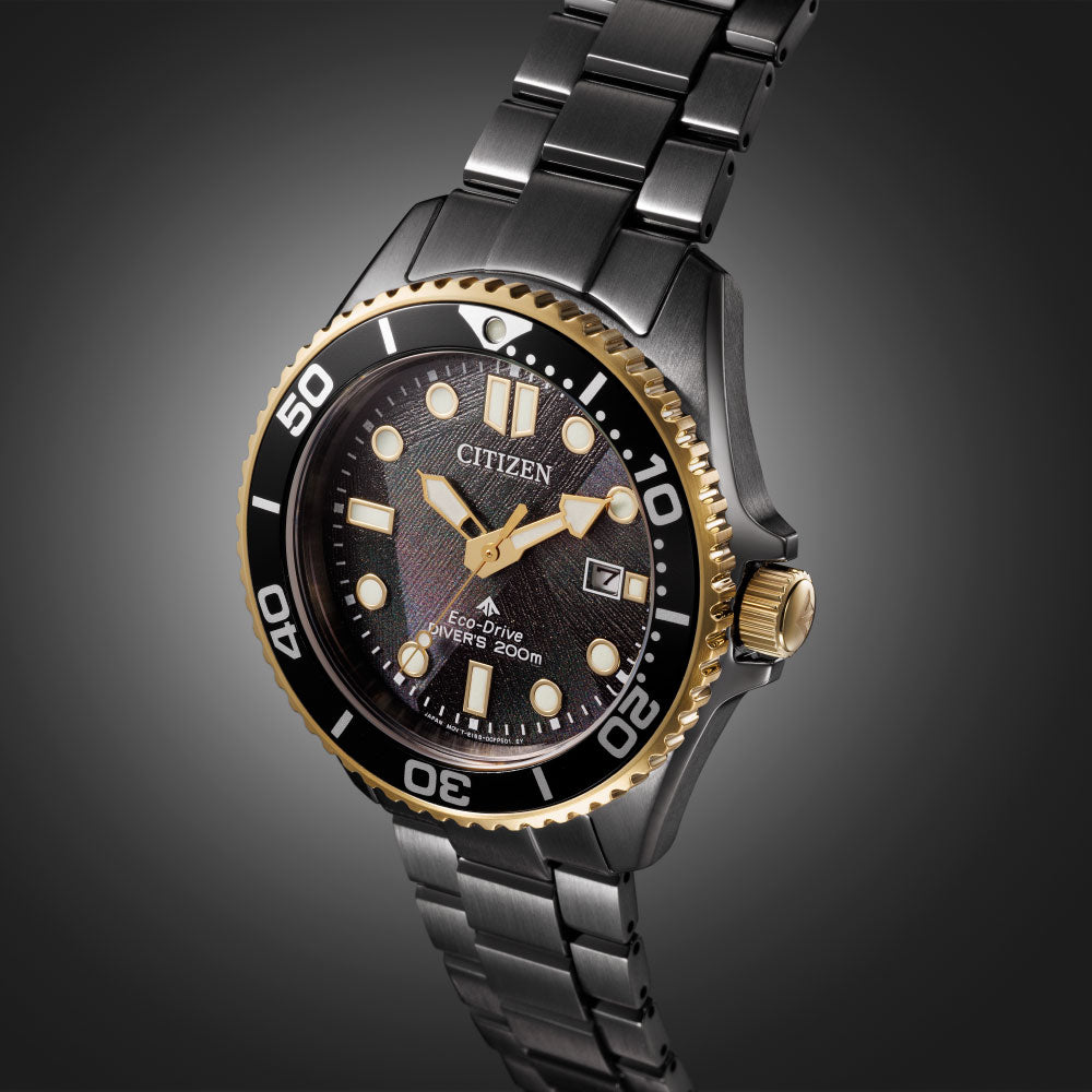 CITIZEN PROMASTER MARINE BN0264-53E LIGHT in BLACK Eco-Drive 50th Anniversary Edition 世界限定6,700本 シチズン プロマスター 腕時計 メンズ