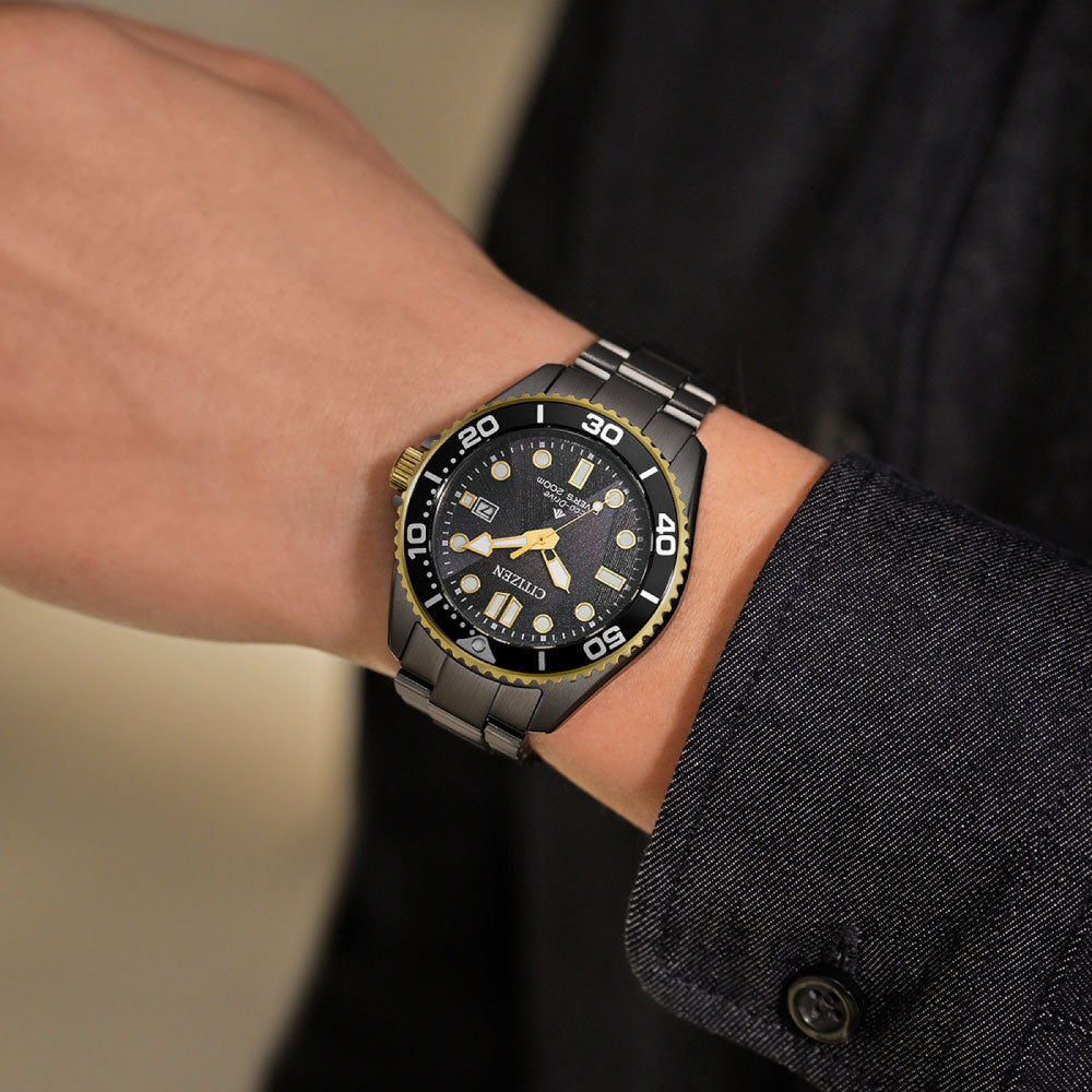 CITIZEN PROMASTER MARINE BN0264-53E LIGHT in BLACK Eco-Drive 50th Anniversary Edition 世界限定6,700本 シチズン プロマスター 腕時計 メンズ