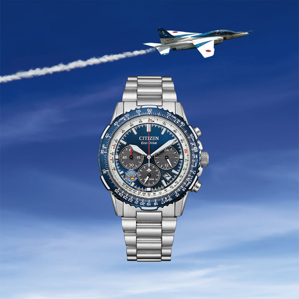 限定モデル　シチズン　プロマスター　CA4665-59L　数量限定900本のみ！ CITIZEN PROMASTER SKY CA4665-59L Blue Impulse 限定モデル900本