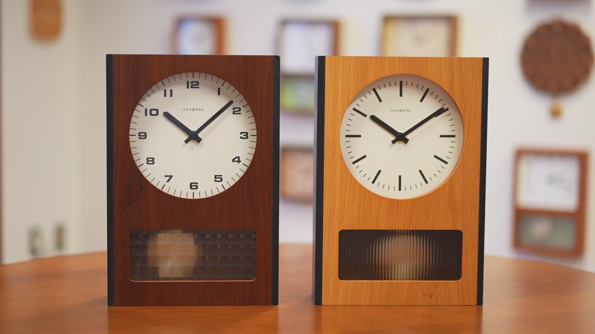 CHAMBRE PACIFIC PENDULUM CLOCK CH-077WN Chambre Clock Wall Clock