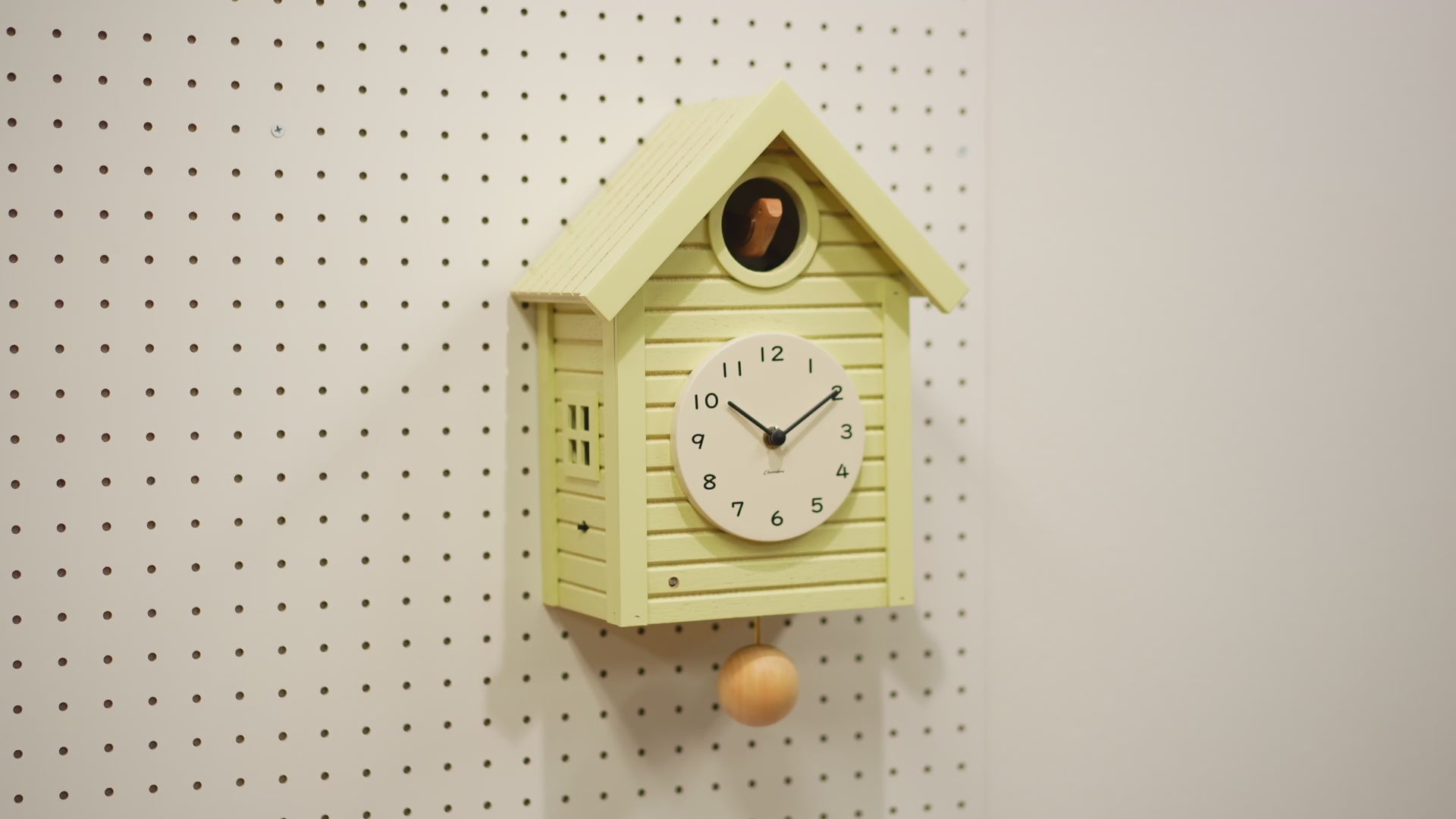 CHAMBRE Cuckoo CLOCK YELLOW CH-059YE シャンブル 時計 振り子時計