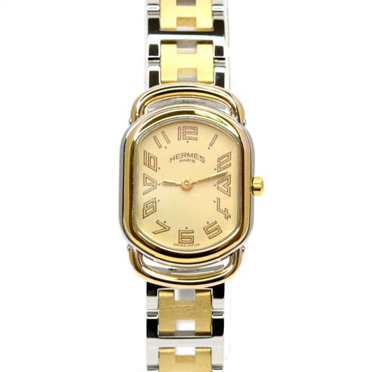 HERMES エルメス ラリー RA1.240 No.6104 クオーツ 1990年代製 ヴィンテージウォッチ