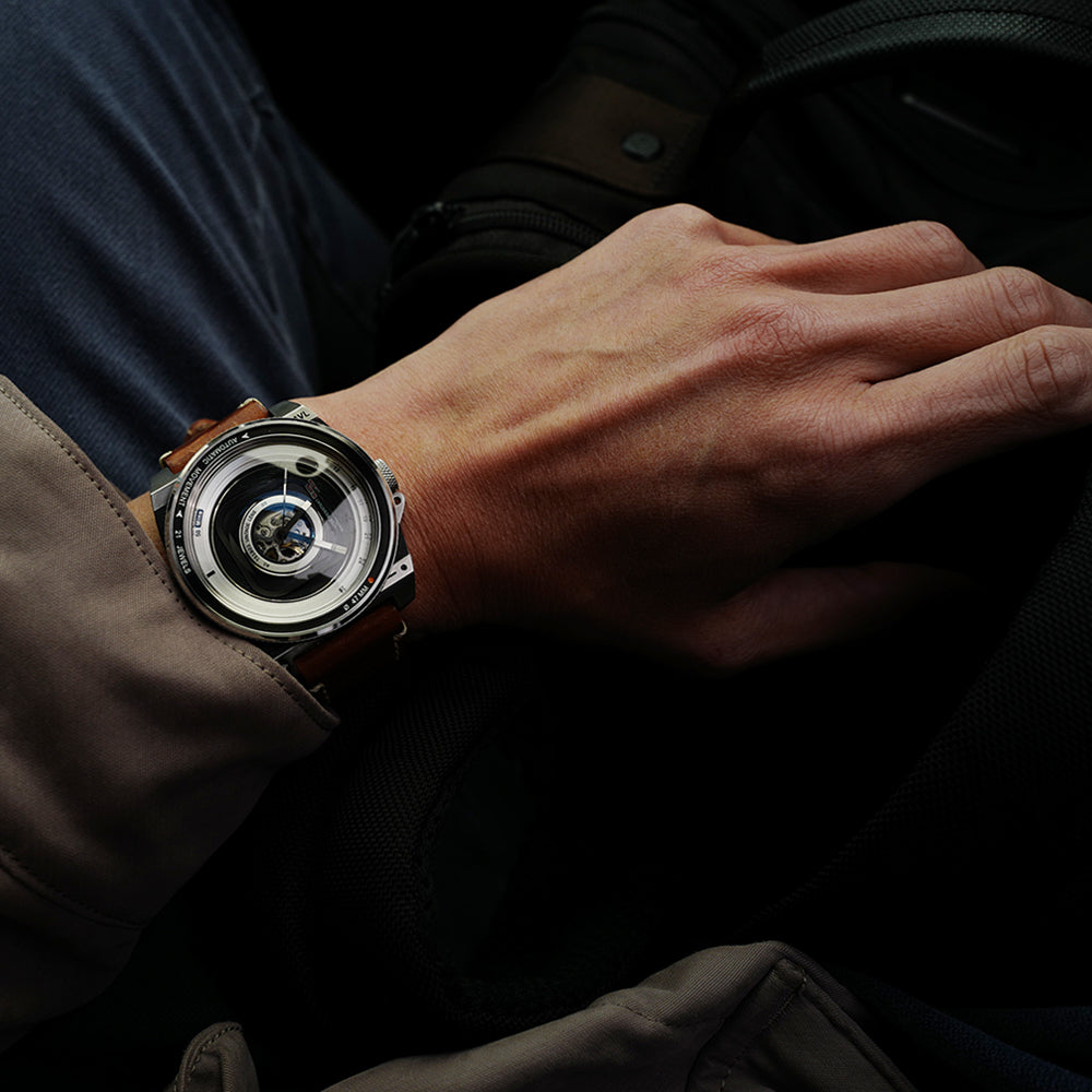 TACS VINTAGE LENS AUTOMATICII TS1803 自動巻き機械式腕時計 タックス 腕時計 メンズ