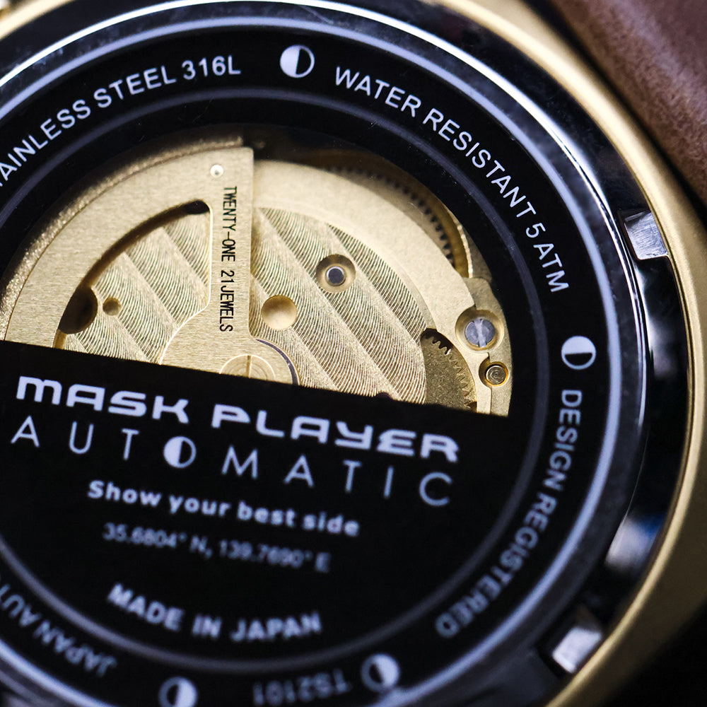 TACS MASK PLAYER AUTOMATIC TS2101C 自動巻き機械式腕時計 タックス 腕時計 ユニセックス