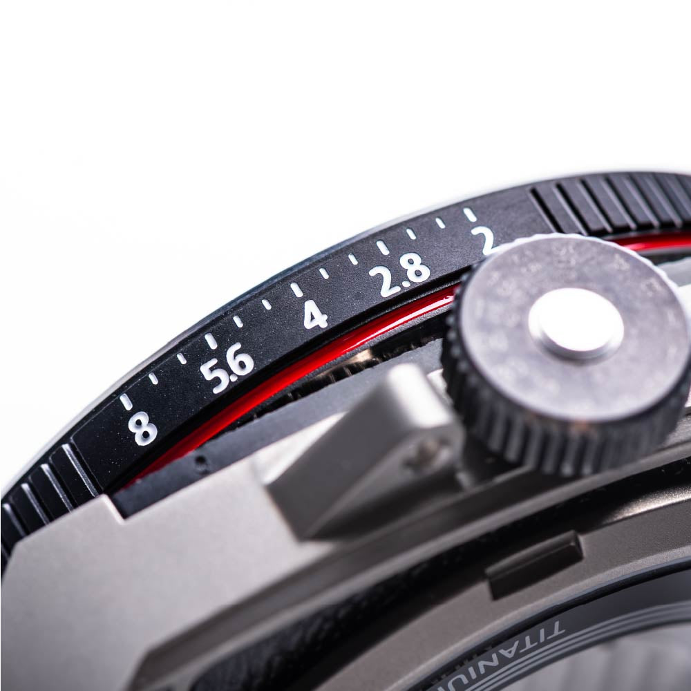 TACS AUTOMATIC VINTAGE LENS III TITANIUM TS2502A 自動巻き機械式腕時計 タックス 腕時計 メンズ