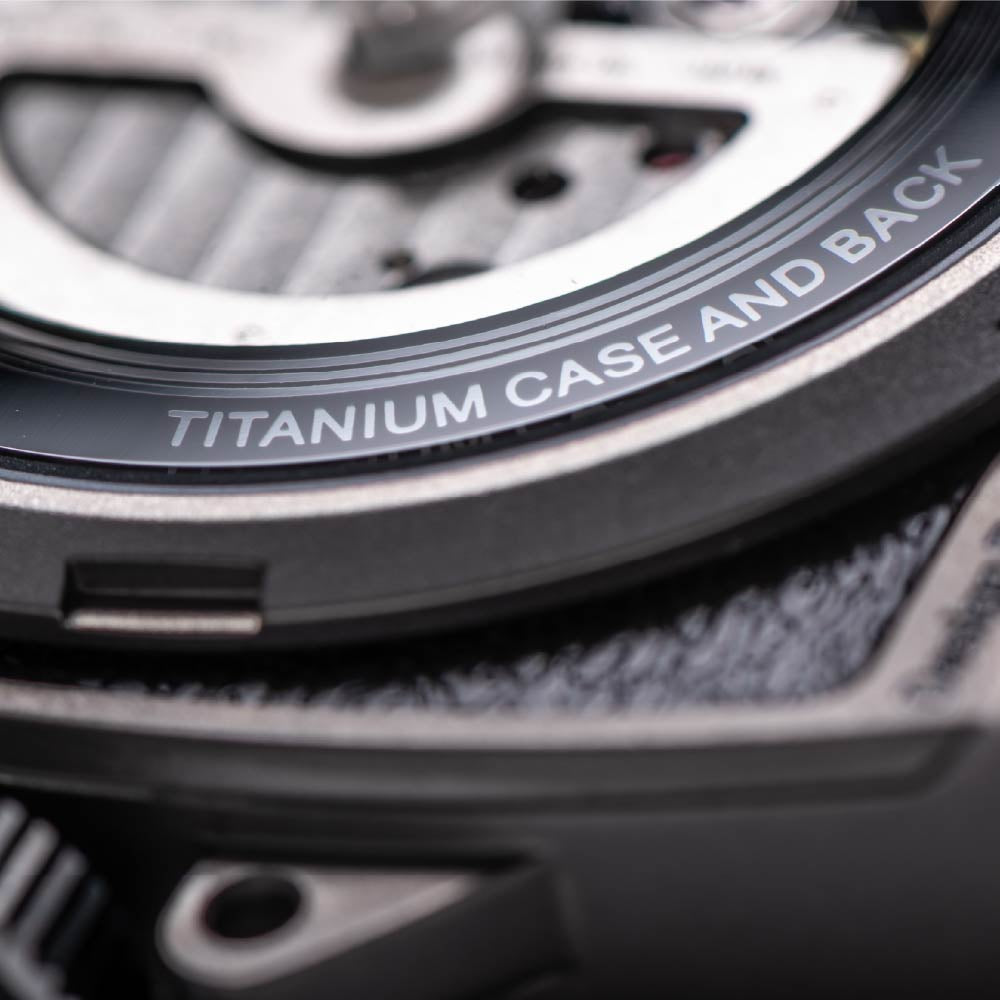 TACS AUTOMATIC VINTAGE LENS III TITANIUM TS2502A 自動巻き機械式腕時計 タックス 腕時計 メンズ