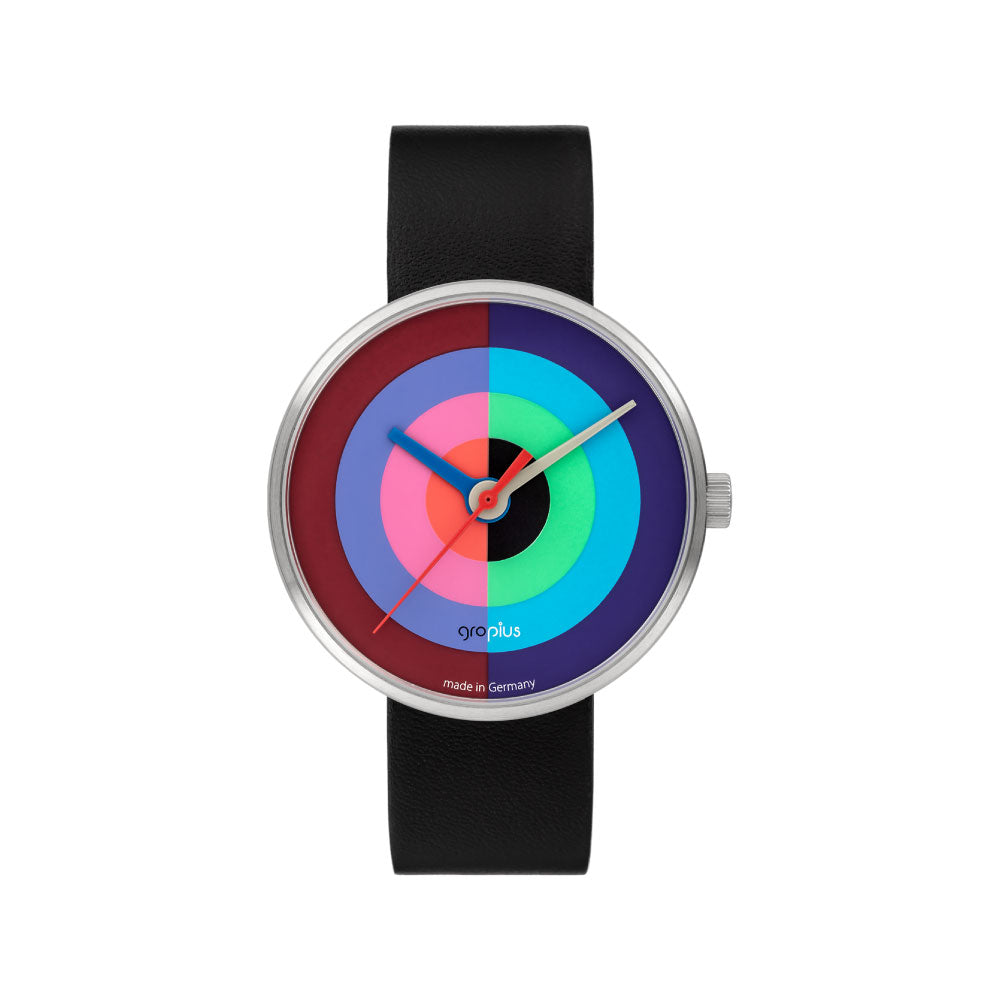 Bauhaus Walter Gropius (バウハウス・ヴァルター・グロピウス)  フォーラム   ヨゼフ・アルバースシリーズ メンズ ユニセックス腕時計 WG005-02