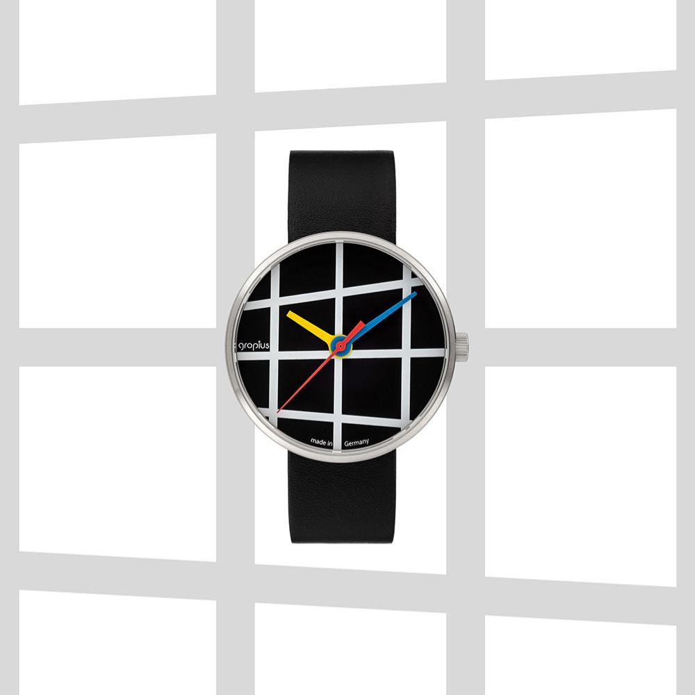 Bauhaus Walter Gropius (バウハウス・ヴァルター・グロピウス)  フォーラム ウィンドウシリーズ メンズ ユニセックス腕時計 WG001-03