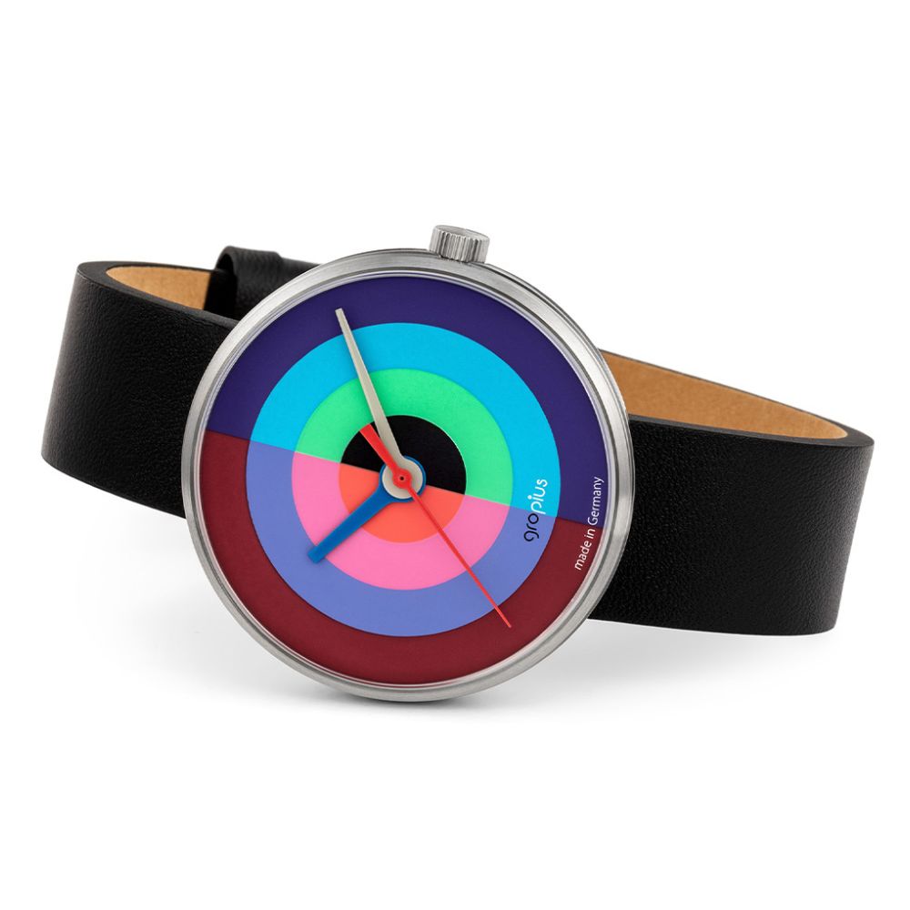 Bauhaus Walter Gropius (バウハウス・ヴァルター・グロピウス)  フォーラム   ヨゼフ・アルバースシリーズ メンズ ユニセックス腕時計 WG005-02