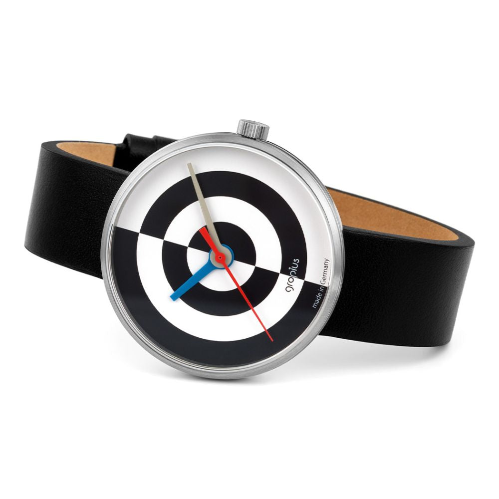 Bauhaus Walter Gropius (バウハウス・ヴァルター・グロピウス)  フォーラム   ヨゼフ・アルバースシリーズ メンズ ユニセックス腕時計 WG005-08