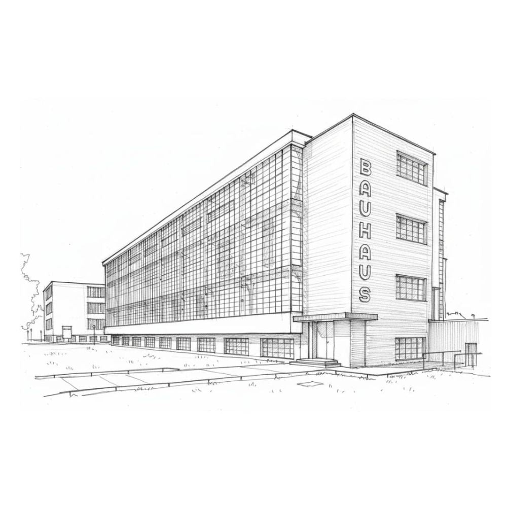 Bauhaus Walter Gropius (バウハウス・ヴァルター・グロピウス)  フォーラム   シンプレックスシリーズ メンズ ユニセックス腕時計 WG007-03