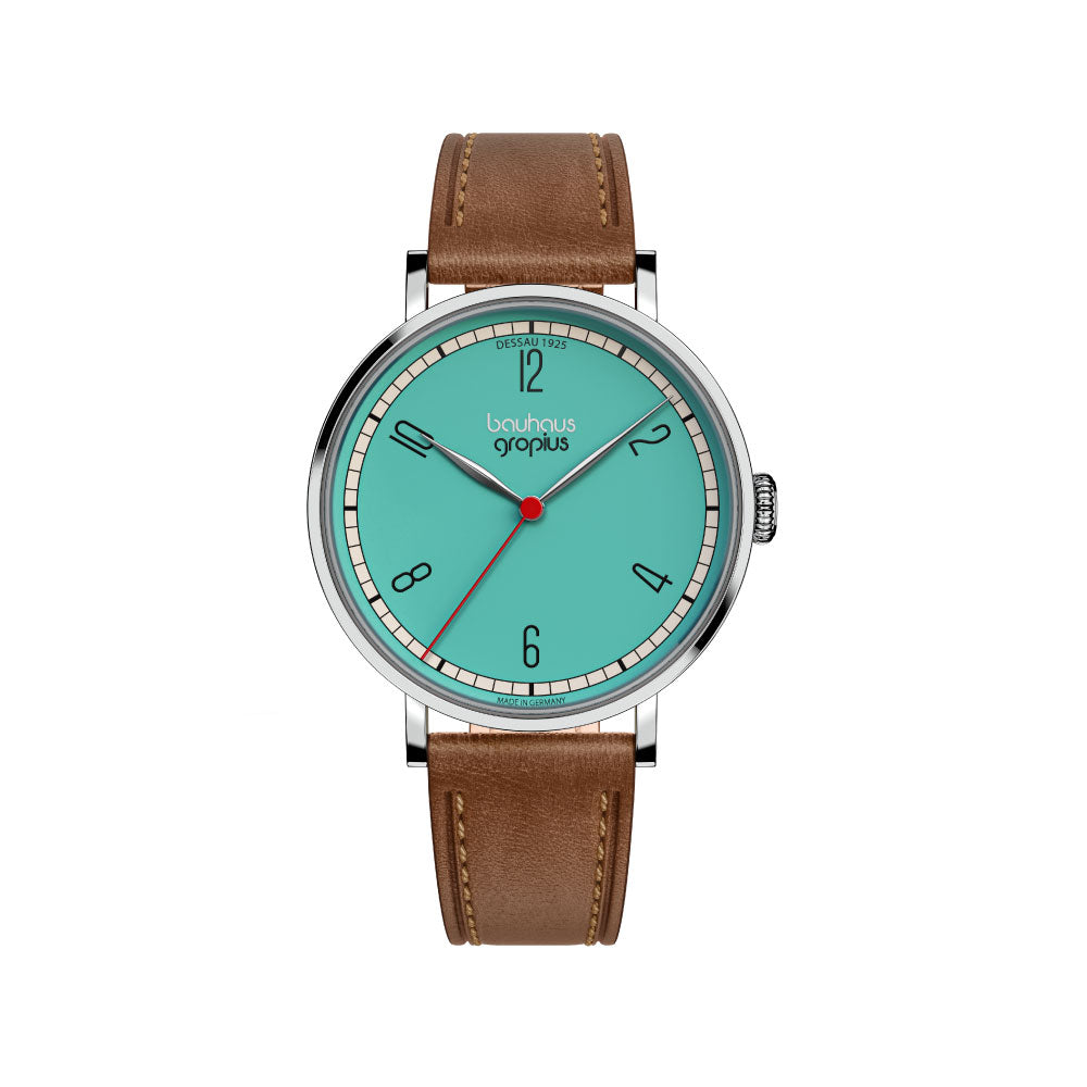 Bauhaus Walter Gropius (バウハウス・ヴァルター・グロピウス)  ニューバウハウス デッサウ1925シリーズ メンズ ユニセックス腕時計 WGN003-01