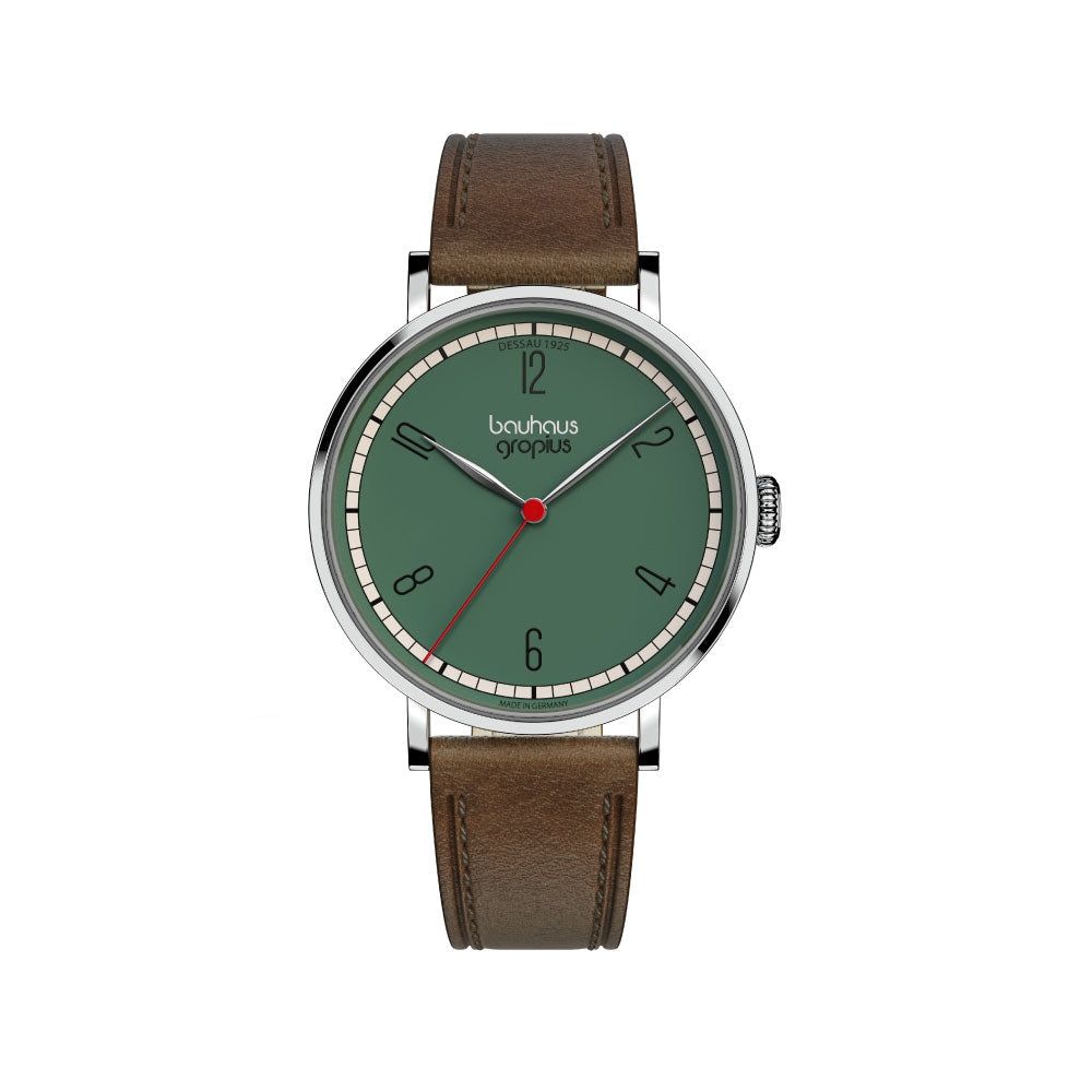 Bauhaus Walter Gropius (バウハウス・ヴァルター・グロピウス)  ニューバウハウス デッサウ1925シリーズ メンズ ユニセックス腕時計 WGN003-05