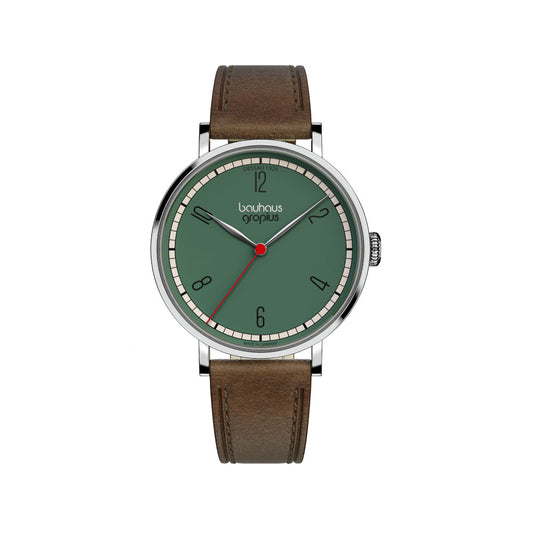 Bauhaus Walter Gropius (バウハウス・ヴァルター・グロピウス)  ニューバウハウス デッサウ1925シリーズ メンズ ユニセックス腕時計 WGN003-05