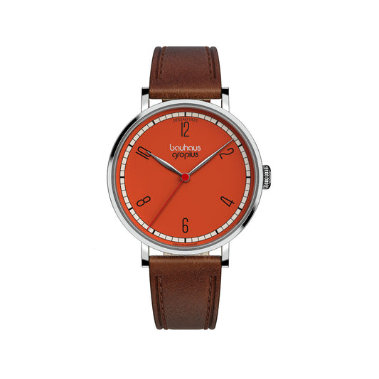 Bauhaus Walter Gropius (バウハウス・ヴァルター・グロピウス)  ニューバウハウス デッサウ1925シリーズ メンズ ユニセックス腕時計 WGN003-06