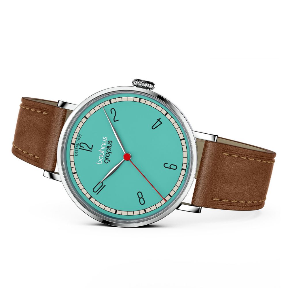 Bauhaus Walter Gropius (バウハウス・ヴァルター・グロピウス)  ニューバウハウス デッサウ1925シリーズ メンズ ユニセックス腕時計 WGN003-01