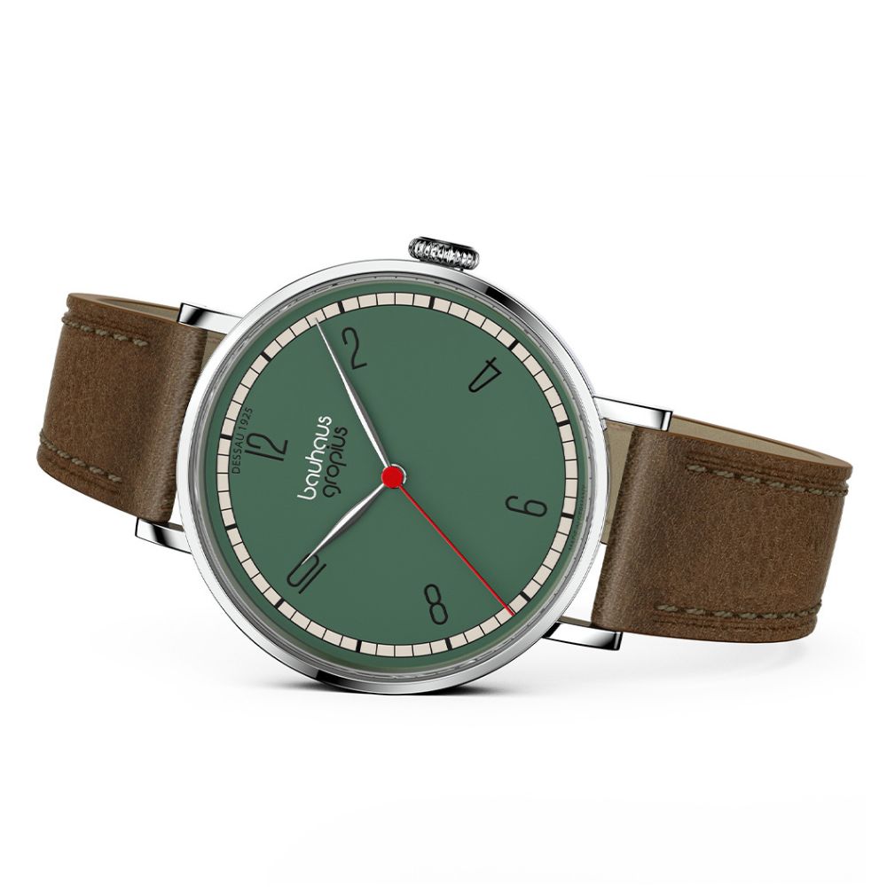 Bauhaus Walter Gropius (バウハウス・ヴァルター・グロピウス)  ニューバウハウス デッサウ1925シリーズ メンズ ユニセックス腕時計 WGN003-05