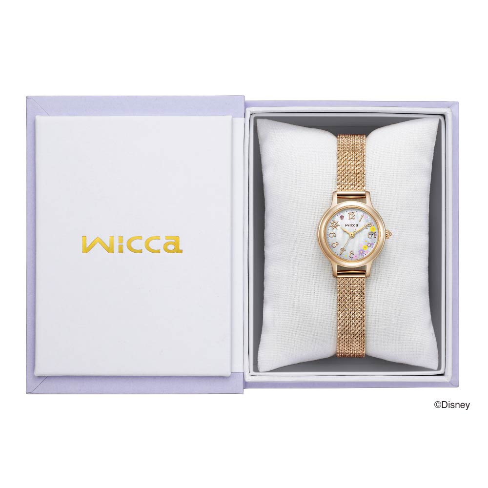 ＜2026年9月17日発売＞CITIZEN wicca KH0-020-11 『塔の上のラプンツェル』Disney collection 限定モデル500本