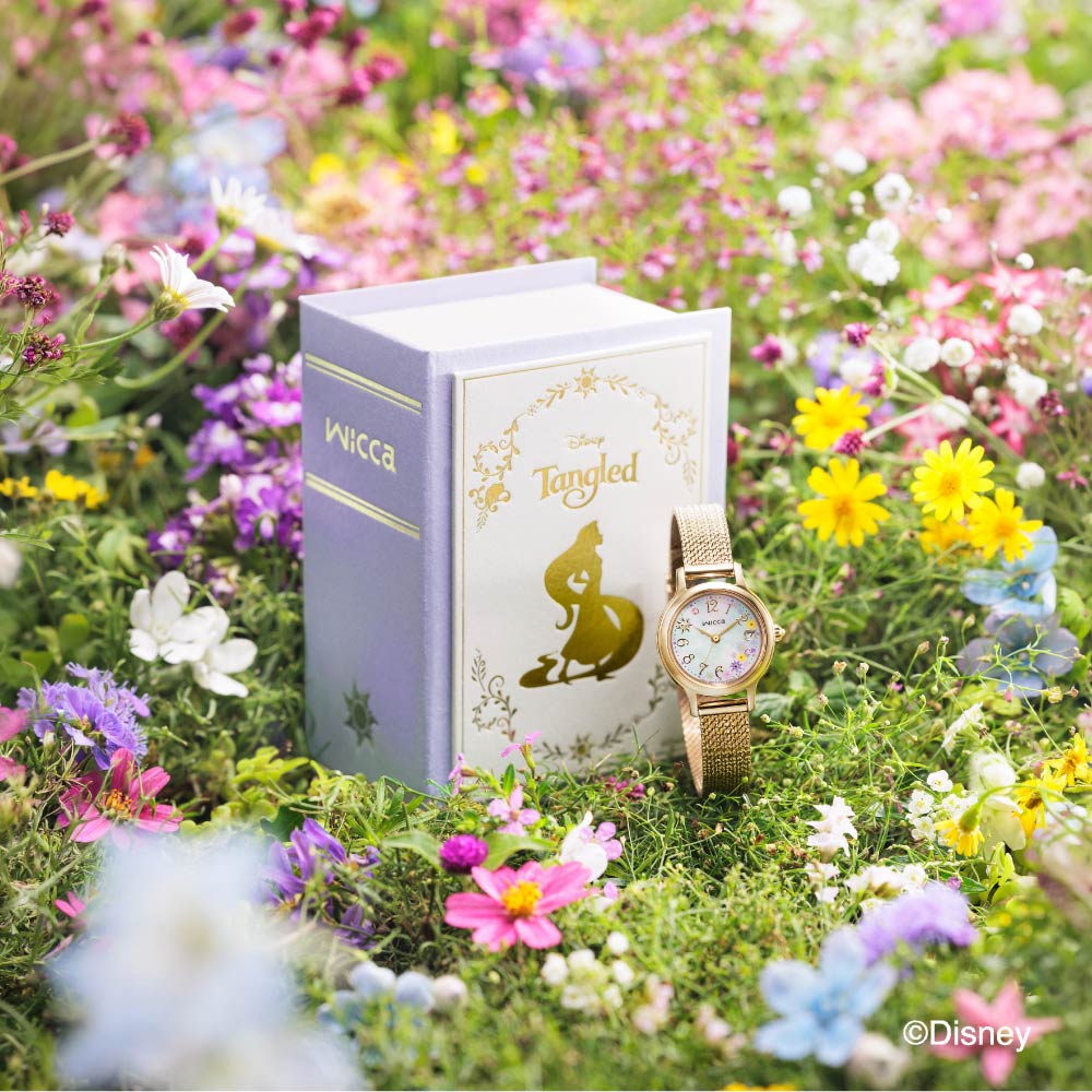 ＜2026年9月17日発売＞CITIZEN wicca KH0-020-11 『塔の上のラプンツェル』Disney collection 限定モデル500本
