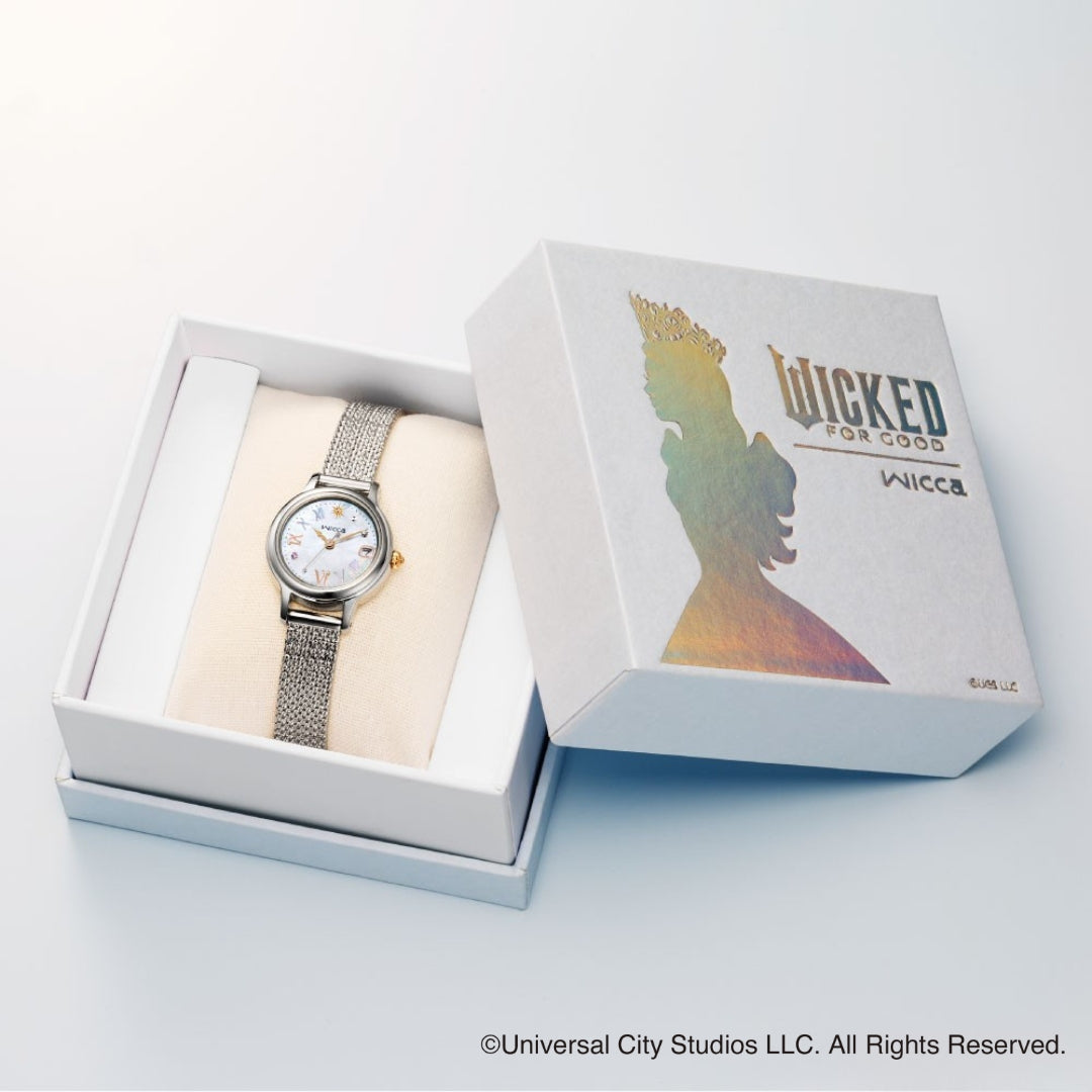 ＜2026年3月6日発売予定＞CITIZEN wicca 映画 『ウィキッド 永遠の約束』 限定モデル KH4-912-21 「グリンダ」モデル シチズン ウィッカ