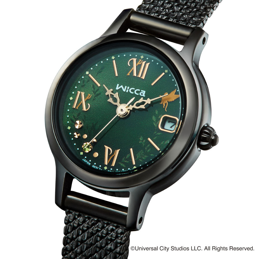 ＜2026年3月6日発売予定＞CITIZEN wicca 映画 『ウィキッド 永遠の約束』 限定モデル KH4-947-41 「エルファバ」モデル シチズン ウィッカ