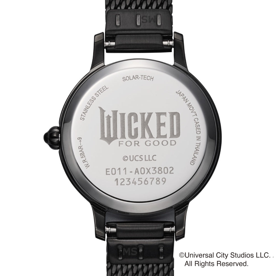 ＜2026年3月6日発売予定＞CITIZEN wicca 映画 『ウィキッド 永遠の約束』 限定モデル KH4-947-41 「エルファバ」モデル シチズン ウィッカ