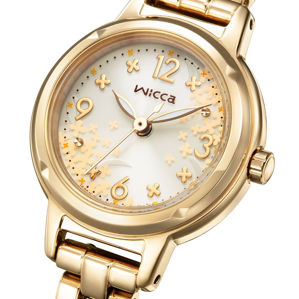 wicca KP3-627-91 ソーラーテック 限定モデル ウィッカ シチズン 腕時計 レディース 替えバンド