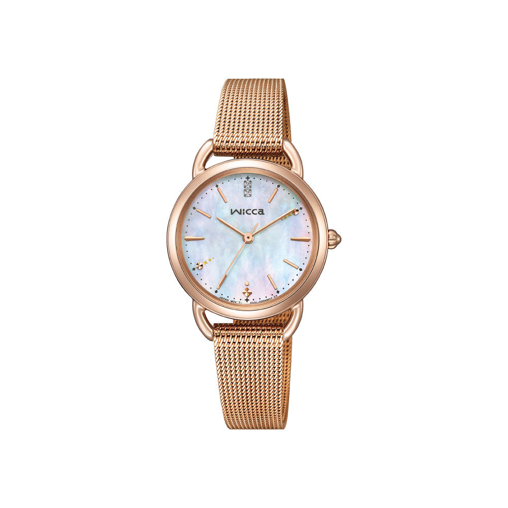 ＜先行予約受付中/2025年11月6日発売＞wicca KP6-065-21 ソーラーテック 限定モデル シチズン ウィッカ 腕時計 レディース