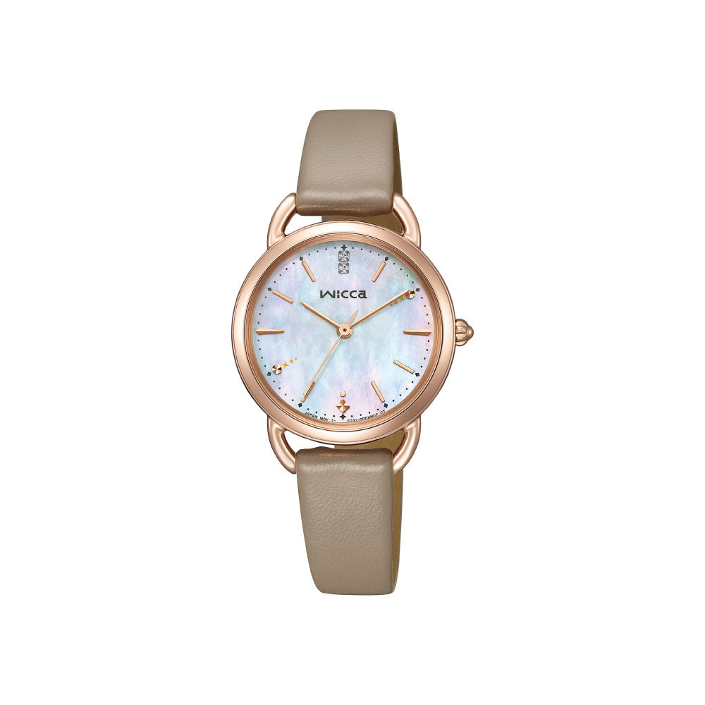 ＜先行予約受付中/2025年11月6日発売＞wicca KP6-065-21 ソーラーテック 限定モデル シチズン ウィッカ 腕時計 レディース