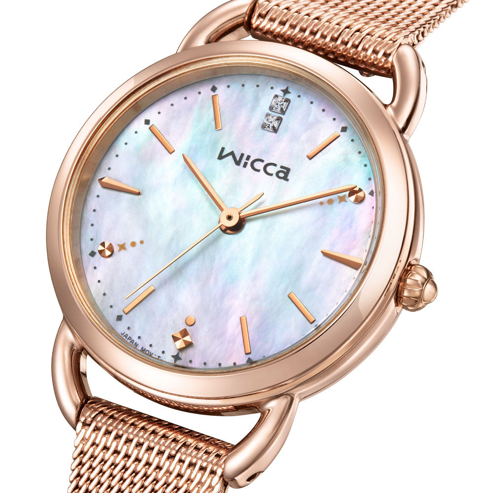 ＜先行予約受付中/2025年11月6日発売＞wicca KP6-065-21 ソーラーテック 限定モデル シチズン ウィッカ 腕時計 レディース