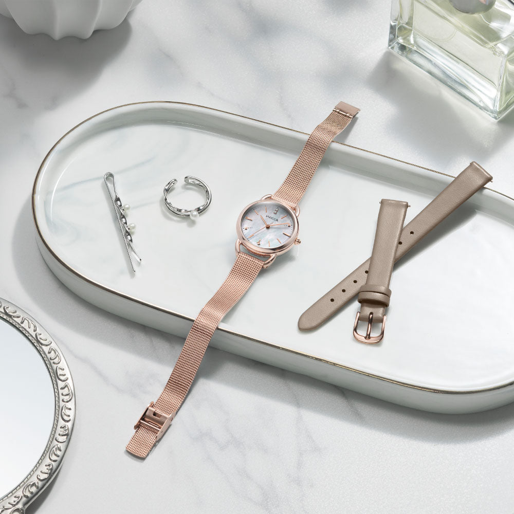 ＜先行予約受付中/2025年11月6日発売＞wicca KP6-065-21 ソーラーテック 限定モデル シチズン ウィッカ 腕時計 レディース