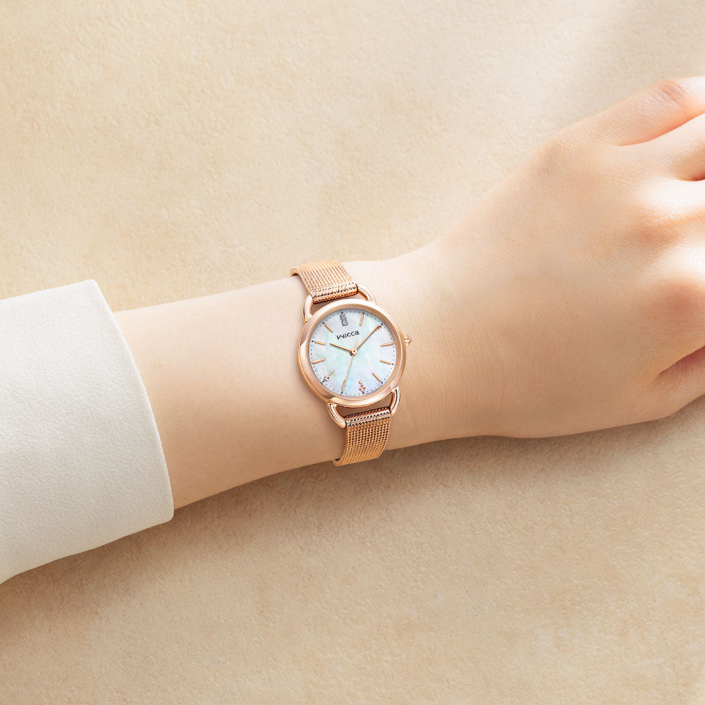 ＜先行予約受付中/2025年11月6日発売＞wicca KP6-065-21 ソーラーテック 限定モデル シチズン ウィッカ 腕時計 レディース