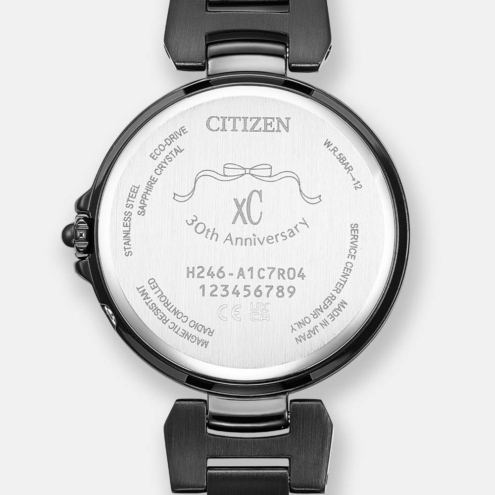 ＜2026年10月8日発売＞CITIZEN xC basic collection EC1039-55E クロスシー30周年記念限定モデル 世界限定1,500本 シチズン クロスシー 腕時計 レディース 30周年アニバーサリー