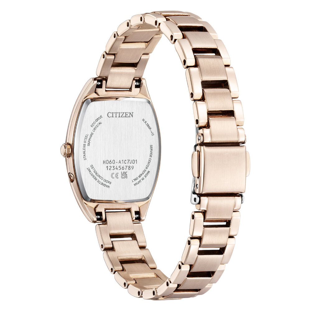 【新品】シチズン CITIZEN xC 腕時計 レディース ES9395-53A basic collection 光発電エコ・ドライブ電波（H060-04M） シルバーxピンクゴールド アナログ表示 CITIZEN xC basic collection ES9395-53A シチズン クロスシー 腕時計