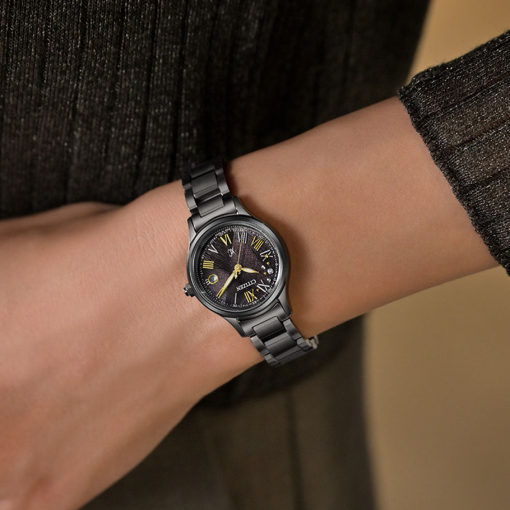 CITIZEN xC ES9495-59E hikari collection LIGHT in BLACK Eco-Drive 50th Anniversary Edition 世界限定1,200本 シチズン クロスシー 腕時計 レディース